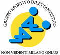 Logo Gruppo Sportivo Dilettantistico non vedenti milano Onlus